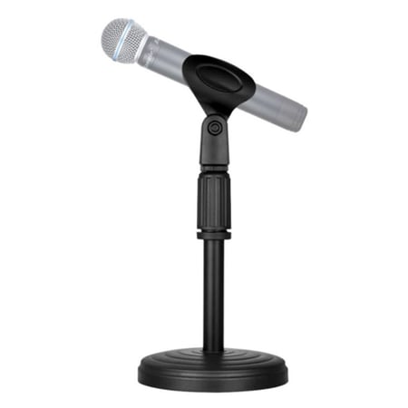 حامل ميكروفون مكتبي اسود Microphone Holder Stand LU-D5959-2
