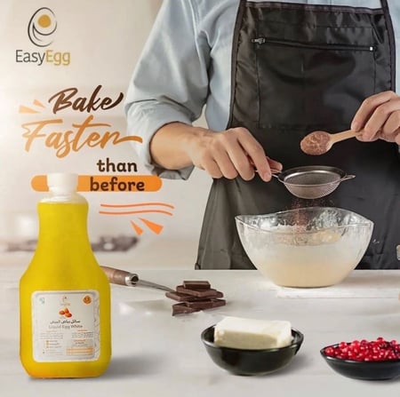 سائل بياض البيض - نقي بدون اي اضافات - Egg White Pure