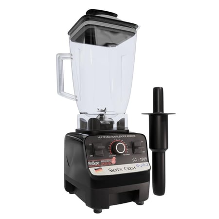 خلاط سيلفر كريست 5500 واط الاحترافي بوعائين لطحن وسحق الثلج - Silver Crest الأصلي