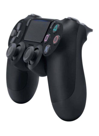 يد تحكم بلايستيشن 4 سوداء لاسلكية Dualshock 4