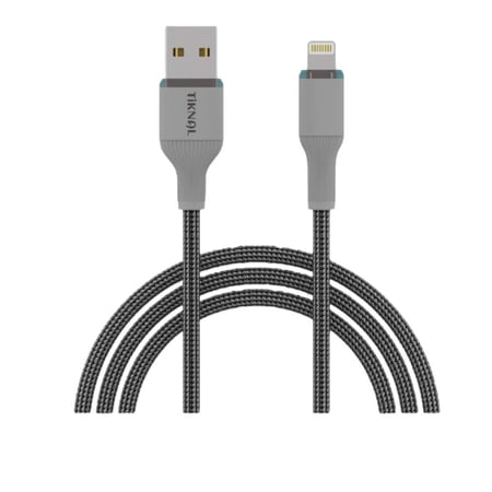 كابل تكنال لايتنينج نايلون 1.2 متر - شحن سريع و متانة فائقة