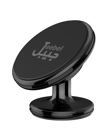 قاعدة جوال سوداء مغناطيسية للسيارة من جيبل