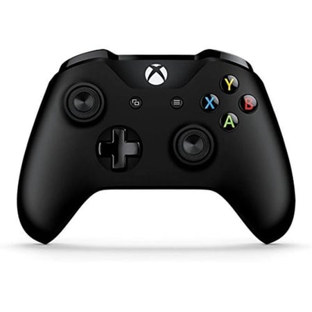 وحدة تحكم Xbox One الأصلية اللاسلكية - أسود مع مقبس صوت 3.5 مم