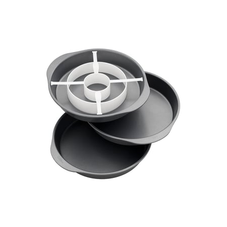 مجموعة صواني كيك متعدد الألوان 9 انش 3 قطع