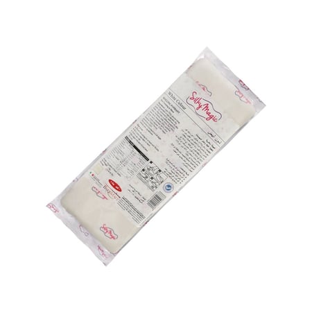 سيلكي ماجيك عجينة سكر لون أبيض  1 كجم