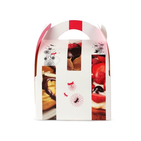 علب كيك مطبوعة ثلاثية