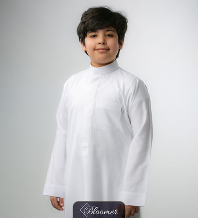 اسعار ثوب صيفي ملون ابيض ولادي - بلومير