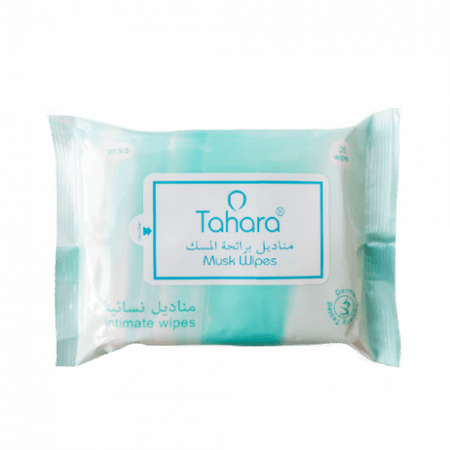 مناديل مسك الطهارة خالية من الكحول _  20 منديل Tahara