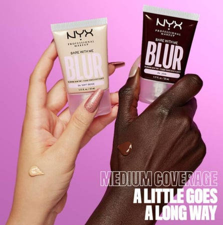 فاونديشن تينت بير ويذ مي بلور ان واي اكس  Foundation NYX