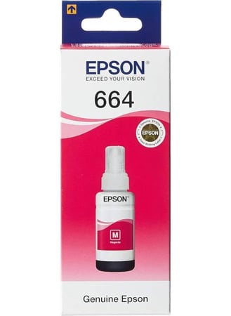 حبر طابعة احمر 664