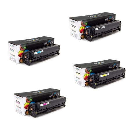 طقم حبر طابعة HP 312A CF383A CF382A CF381A CF380A