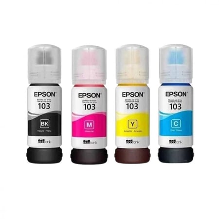حبر طابعة ابسون ملون epson 103