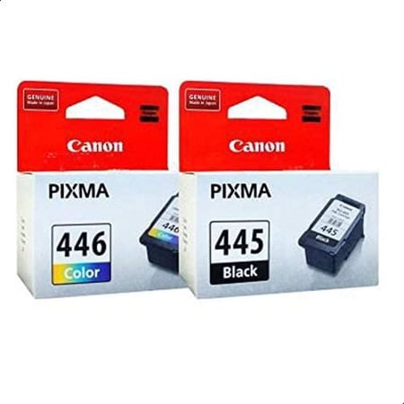canon ink cartridge 445 black 446 color