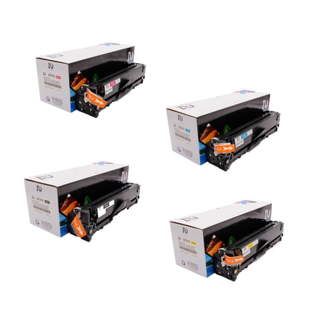 طقم حبر طابعة 131A ملون CF213A CF212A CF211A CF210A HP