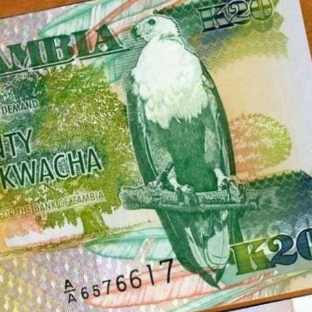 زامبيا فئة 20 كواشا أنسر اصدار قديم