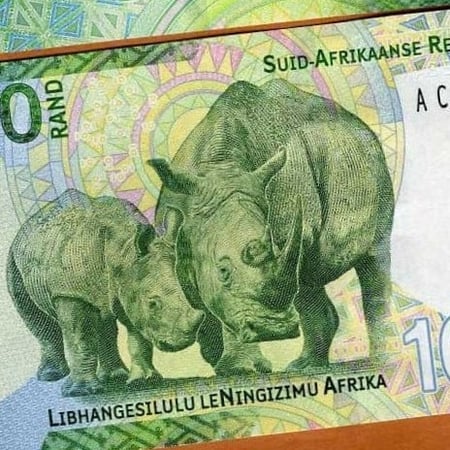 جنوب افريقيا فئة 10 راند أنسر