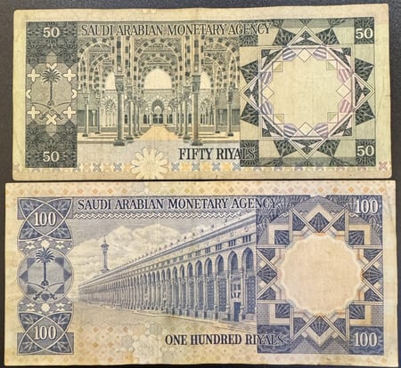 50+100ريال الملك خالد بن عبدالعزيز /129