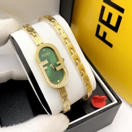 ساعه فندي نسائي لفه