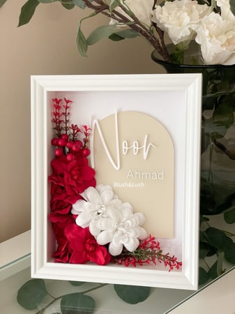 بوكس الورد/مع اكريلك 3D