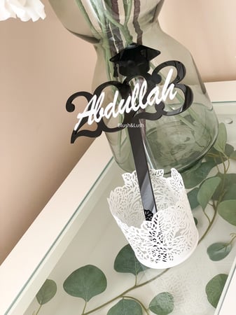 تغريسة تخرج 2023 مع الاسم