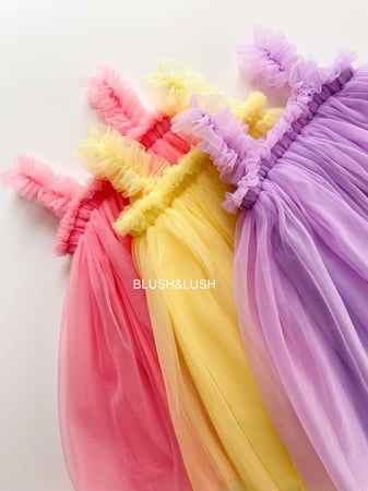 ثوب تول /Tulle Dress