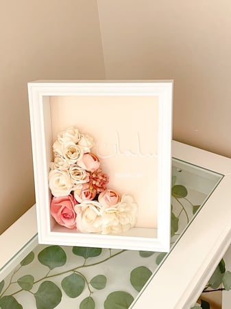 برواز  ورد  سلمان/مع اكريلك 3D