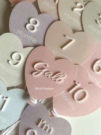 مجموعة بالونات الحب  بطاقات الاشهر