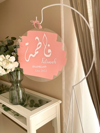 تعليقات اكريلك ملونة مقاس /40سم