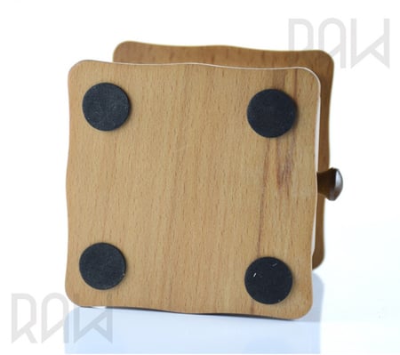 مطحنة خشبية مع شفرة سيراميك