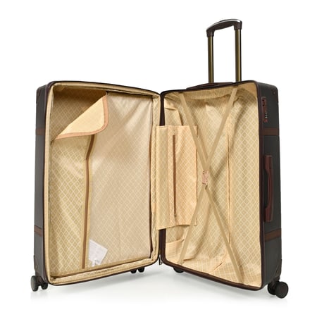 طقم شنط سفر مورانو مكونة من 4 قطع مع شنطة مكياج فاخرة لون رمادي