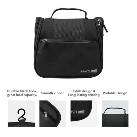 شنطة تنظيم اكسسوارات السفر متعددة الوظائف لمستحضرات التجميل والحلاقة للرجال والنساء مورانو متعددة الالوان