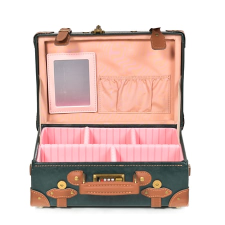 مورانو طقم شنط سفر كلاسيك جلد اربع قطع اخضر