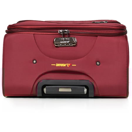 مورانو طقم شنط سفر قماش ثلاثة قطع أحمر