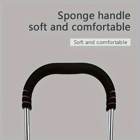 عربة تسوق ورحلات الامنيوم مع عجلات متحركة من مورانو 20 بوصة