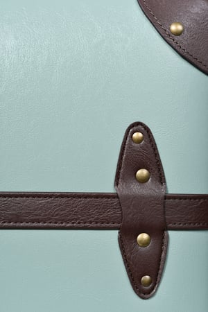 طقم شنط سفر كلاسيك جلد بلكامل مورانو اربع قطع بستاشيو