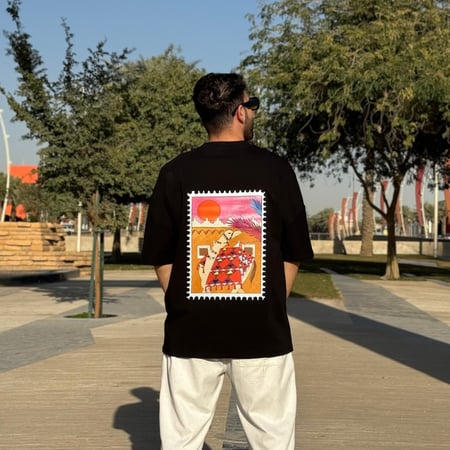 تيشيرت نجد اسود