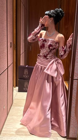 فستان سهرة فاخر