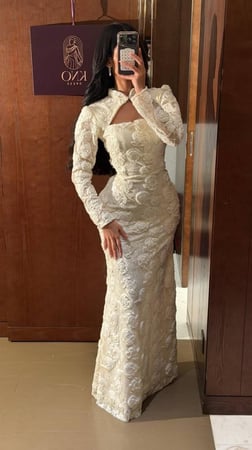 فستان سهرة دانتيل