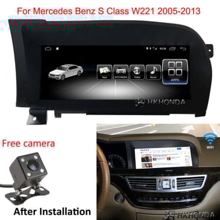 شاشة مرسيدس S350 - S500 بانوراما 2006-2013