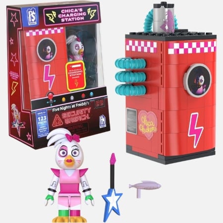 شخصيات FNAF قابلة للبناء – تشيكا مونتي روكسان شاترد فريدي - Phat St