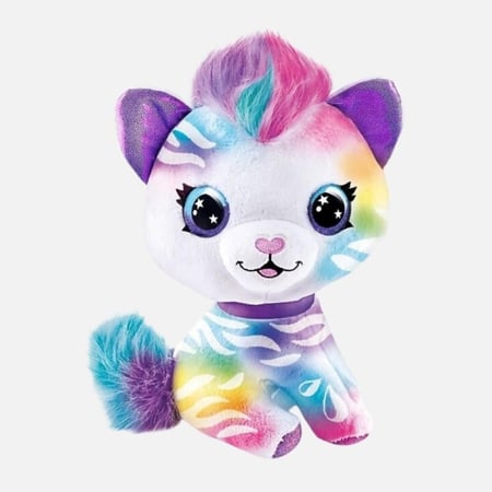 كيتي - لعبة قطط محشوة مع بخاخ هواء – إبداع وغسل متكرر