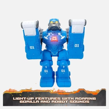 تيمسترز لعبة روبو ريكرز غوريلا سلام مع سيارة – شراء لعبه