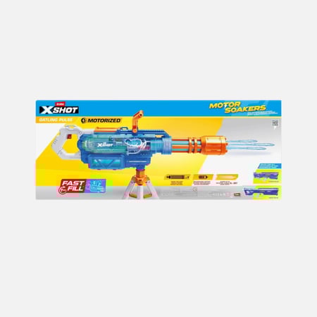 إكس شوت - مدفع مياه كهربائي جاتلينج العاب حكاية طفل