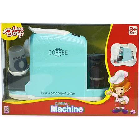 نيو بوي - لعبة ماكينة القهوة - لون أزرق