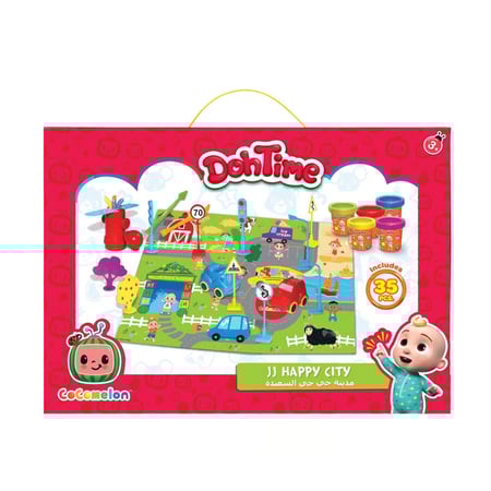 دوه تايم - مجموعة ادوات صلصال كوكوميلون مدينة جي جي السعيدة