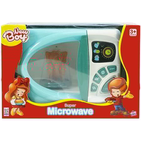 نيو بوي - لعبة الميكروويف الكهربائي - لون أزرق