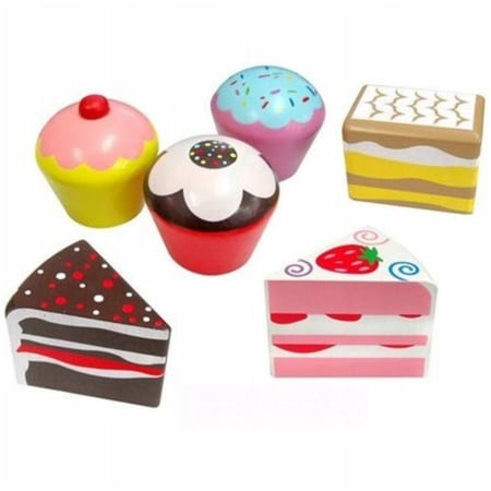 فيجا - لعبة مجموعة الكيك - خشب