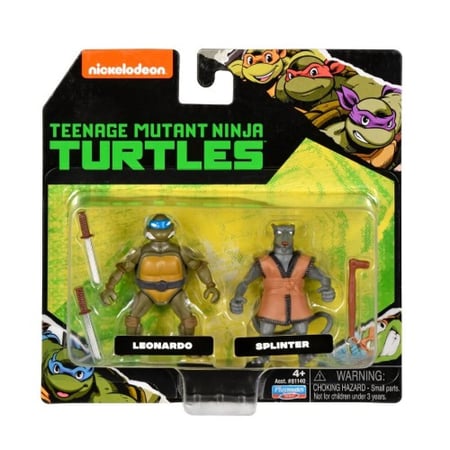 سلاحف النينجا - مجموعة بشخصيتين الصغيرة