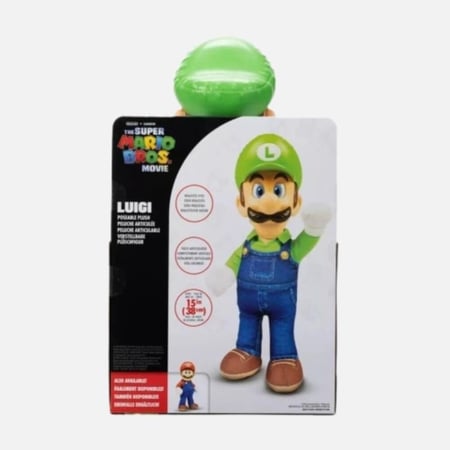 لعبة أطفال مجسم لويجي سوبر ماريو 15 إنش – تجربة تفاعلية ممتعة حكاية طف