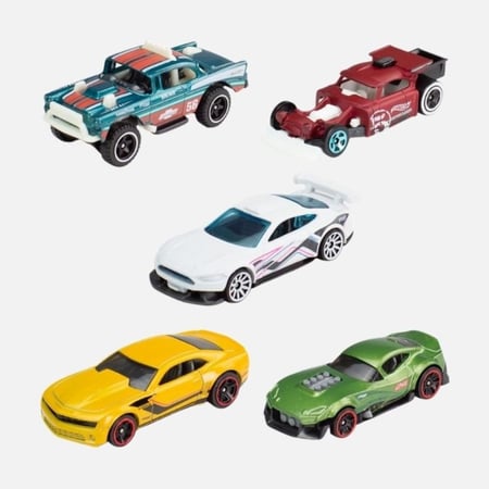 هوت ويلز - سيارات هوت ويلز 5 سيارات متنوعة للأطفال العاب حكاية طفل